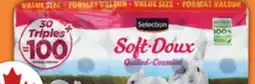 Food Basics SELECTION BATHROOM TISSUE 30 = 100'S PAPER TOWELS 12'S offer