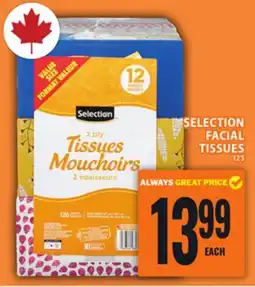 Food Basics SELECTION FACIAL TISSUES offer
