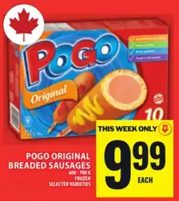 Food Basics POGO ORIGINAL BREADED SAUSAGES offer
