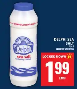 Food Basics DELPHI SEA SALT offer