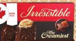 Food Basics IRRESISTIBLE THE CREAMIEST ICE CREAM BARS offer