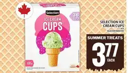 Food Basics SELECTION ICE CREAM CUPS offer
