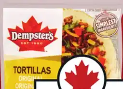 Food Basics DEMPSTER'S BAGELS 450 - 510 G 7 TORTILLAS 272 - 340 G DIMPFLMEIER BREAD 454 - 500 G offer