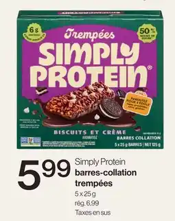 Avril Simply Protein barres-collation trempées offer