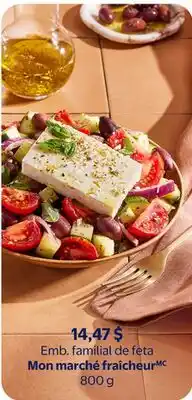 Walmart Emb. familial de feta Mon marché fraîcheur offer