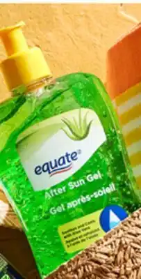 Walmart Gel après-soleil Equate à l'aloe vera offer
