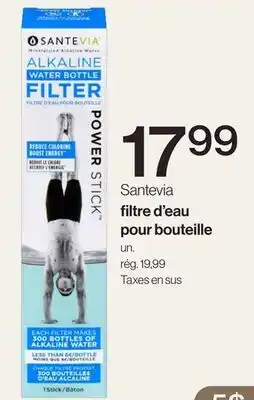 Avril Santevia filtre d'eau pour bouteille offer