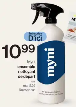 Avril Myni ensemble nettoyant de départ offer
