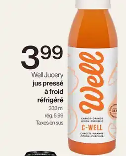 Avril Well Jucery jus pressé à froid réfrigéré offer