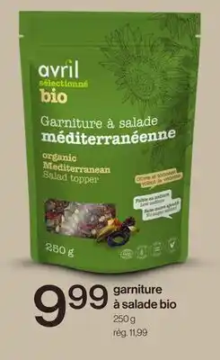 Avril garniture à salade bio offer