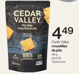 Avril Croustilles de pita offer