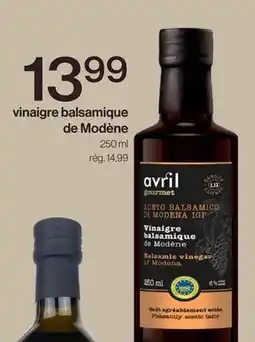 Avril vinaigre balsamique de Modène offer