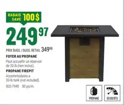 BMR FOYER AU PROPANE offer