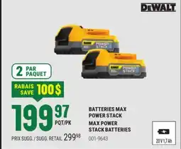 BMR MAX POWER STACK BATTERIES offer