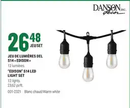 BMR JEU DE LUMIÈRES DEL S14 EDISON offer