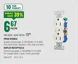 BMR PRISE DOUBLE offer