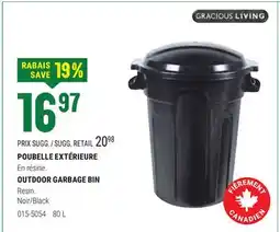 BMR POUBELLE EXTÉRIEURE offer