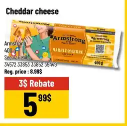 Mayrand Armstrong Cheddar cheese offer