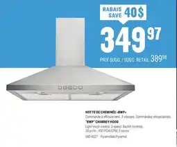 BMR HOTTE DE CHEMINÉE - BWP offer