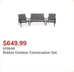 Club Piscine Bubley Outdoor Conversation Set offer