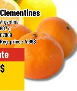 Mayrand Lemons Clementines offer