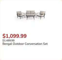 Club Piscine Bengal Outdoor Conversation Set offer