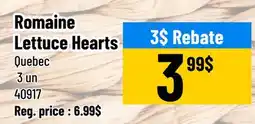 Mayrand Romaine Lettuce Hearts offer