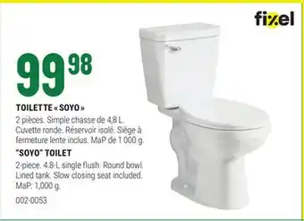 BMR TOILETTE SOYO offer