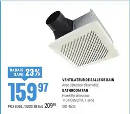 BMR VENTILATEUR DE SALLE DE BAIN offer