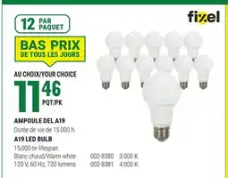 BMR AMPOULE DEL A19 offer