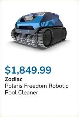 Club Piscine Polaris Freedom Robotic Pool Cleaner offer
