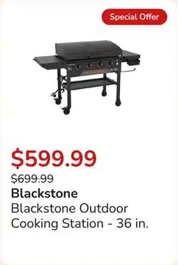 Club Piscine Blackstone Outdoor Cooking Station - 36 in offer