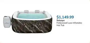 Club Piscine Hollywood Luxe Inflatable Hot Tub offer