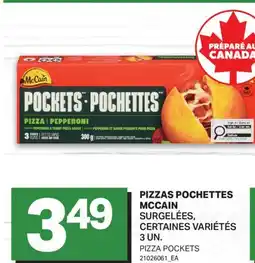 L'Intermarché PIZZAS POCHETTES | PIZZA POCKETS, 3 UN offer
