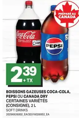 L'Intermarché BOISSONS GAZEUSES | SOFT DRINKS offer