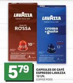 L'Intermarché CAPSULES DE CAFÉ ESPRESSO | COFFEE PODS, 10 UN offer