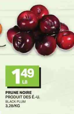 L'Intermarché PRUNE NOIRE | BLACK PLUM offer