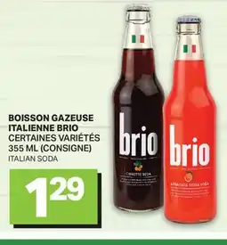 L'Intermarché BOISSON GAZEUSE ITALIENNE | ITALIAN SODA offer