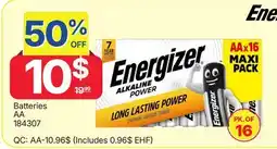Rossy Energizer Batteries offer