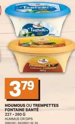 L'Intermarché HUMMUS OU DIPS | HUMMUS OR DIPS offer