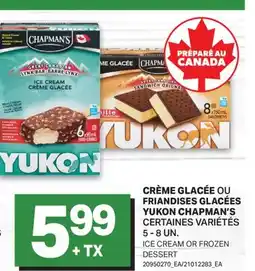L'Intermarché CRÈME GLACÉE OU FRIANDISES GLACÉES YUKON | ICE CREAM OR FROZEN DESSERT, 5 - 8 UN offer