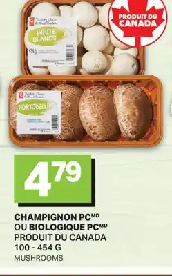 L'Intermarché CHAMPIGNON OU BIOLOGIQUE | MUSHROOMS offer