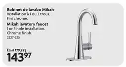 Home Hardware Mikah lavatory faucet offer