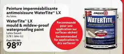 Home Hardware LX WaterTite LX mould & mildew-proof waterproofing paint offer
