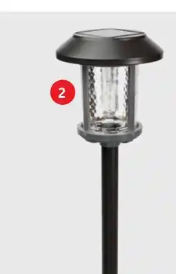 Home Hardware Solar stake path markers offer