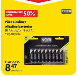 Home Hardware Alkaline batteries offer