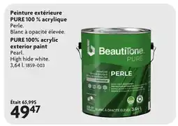 Home Hardware Beautitone PURE 100% acrylic exterior paint offer