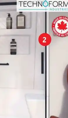 Home Hardware Inspiration shower door offer