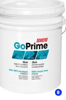 RONA 18.9-L pails of SICO GoPrime primer offer