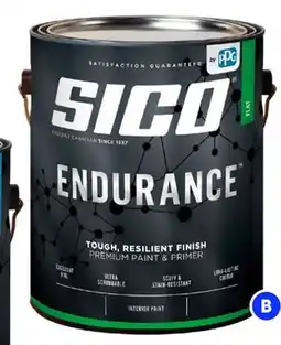 RONA All sizes of SICO Endurance Interior Paint 3.78-L offer